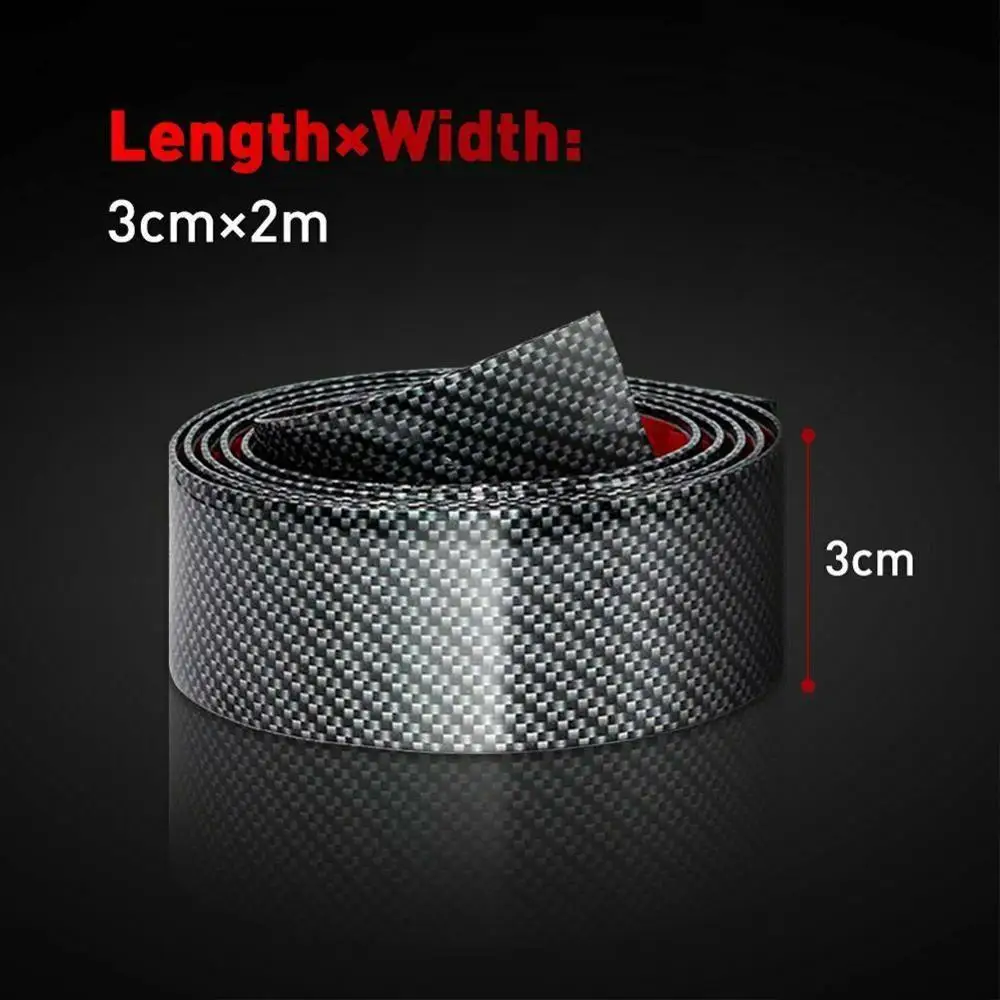 2m 3cm Universal auto Car Sticker 4D Carbon Fiber Rubber DIY Door Sill Protector Edge Guard car styling product
2m 3cm Universal auto Car Sticker 4D Carbon Fiber Rubber DIY Door Sill Protector Edge Guard car styling product