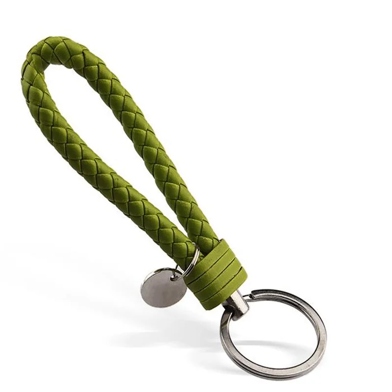 HOTSALE Woven Car Keychain Creative Leather Cord key Ring Bag Charm Chain Link Rope
HOTSALE Woven Car Keychain Creative Leather Cord key Ring Bag Charm Chain Link Rope