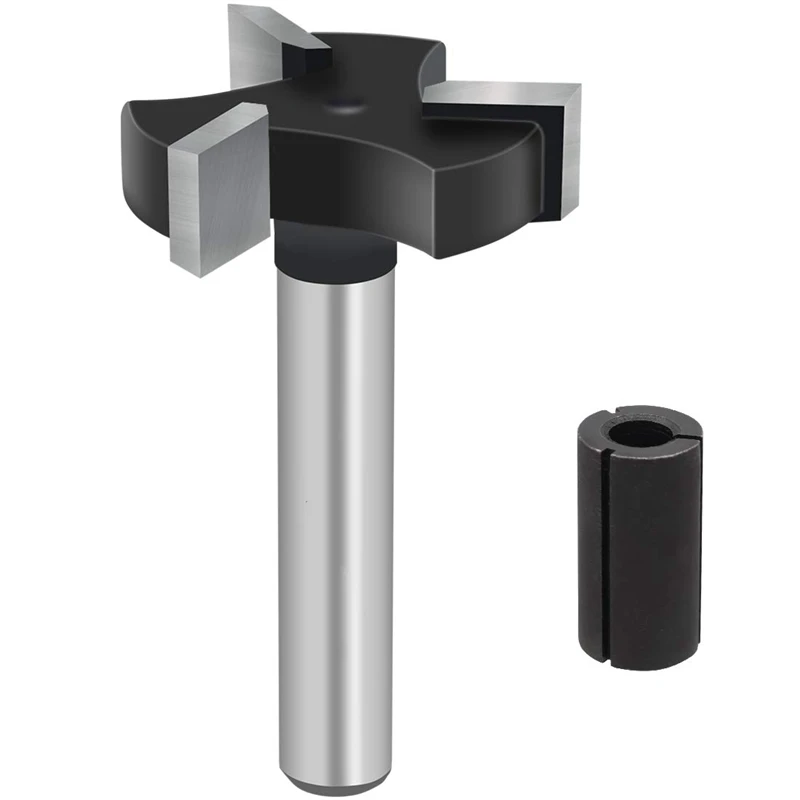 CNC Spoilboard Surfacing Router Bits, 1/4 Inch Shank 1 Inch Cutting Diameter, Slab Flattening Router Bit Planing Bit 
CNC Spoilboard Surfacing Router Bits, 1/4 Inch Shank 1 Inch Cutting Diameter, Slab Flattening Router Bit Planing Bit