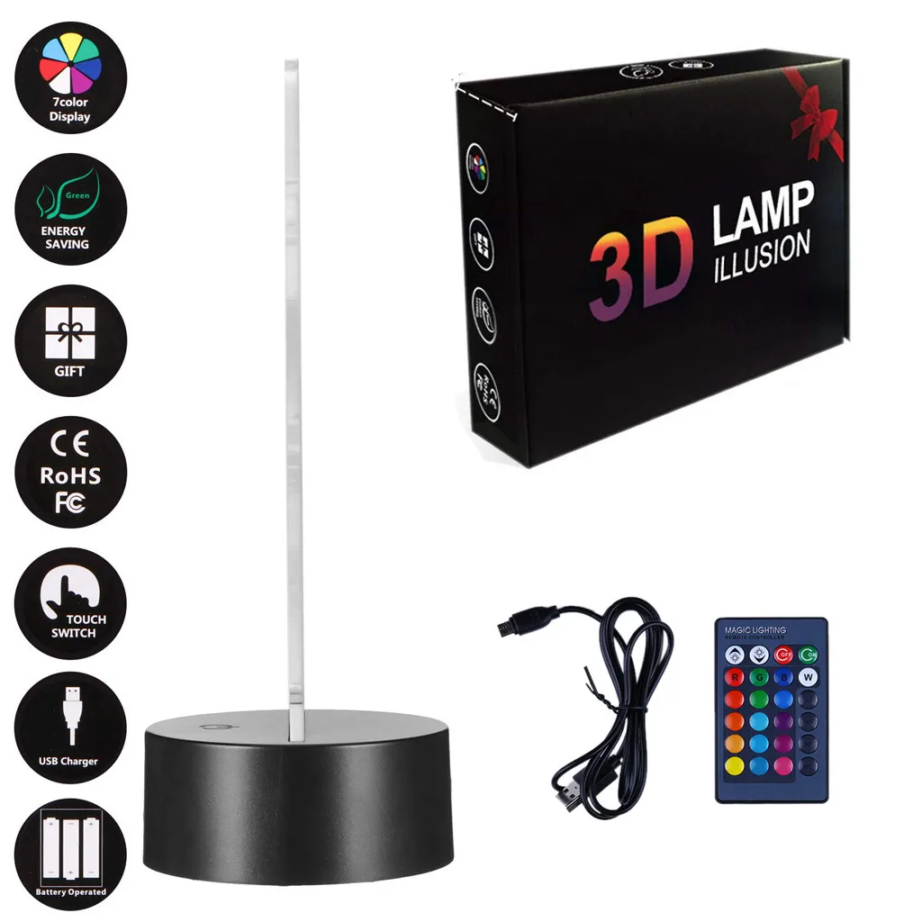 Table Lamp For Bedroom Football Led 3d Illuminated Lamp Optical Desk Night Light With 7 Color Changing
Table Lamp For Bedroom Football Led 3d Illuminated Lamp Optical Desk Night Light With 7 Color Changing