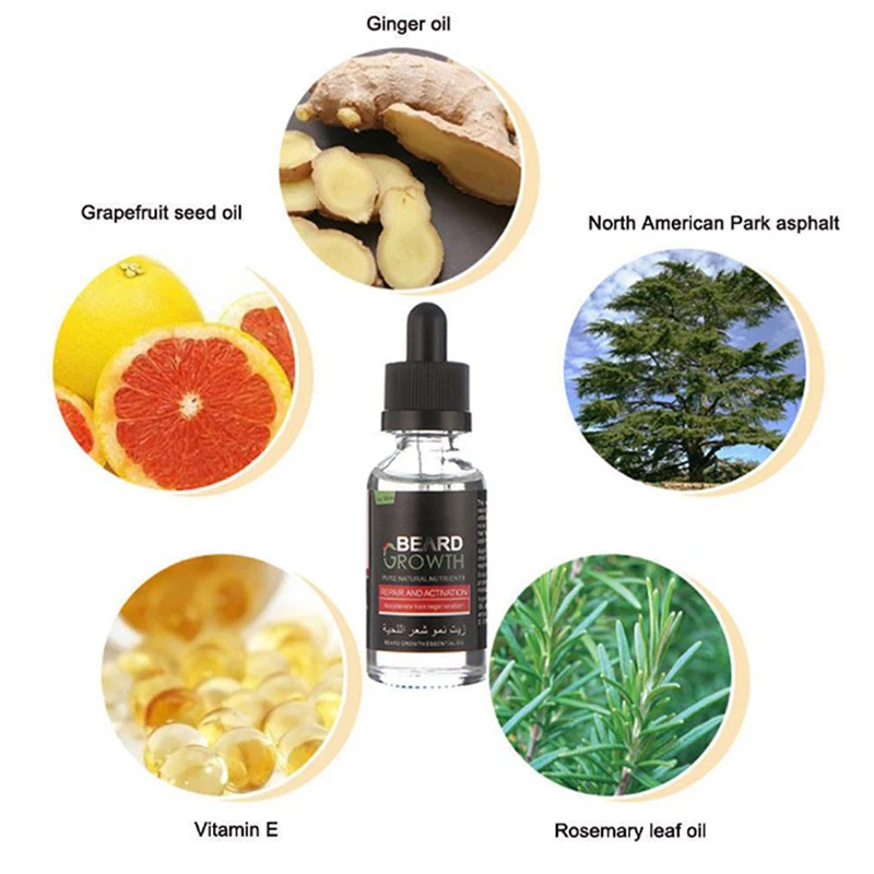 40ml Beard Oil Men Liquid Beard Growth Essential Oil Fast Enhance Facial Whiskers Nutrition Moustache Beard Repair
40ml Beard Oil Men Liquid Beard Growth Essential Oil Fast Enhance Facial Whiskers Nutrition Moustache Beard Repair