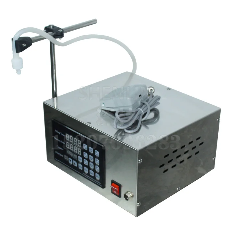 GFK280 электрическая машина для розлива бутылок Силиконовый разделительный насос воды жидких композитных