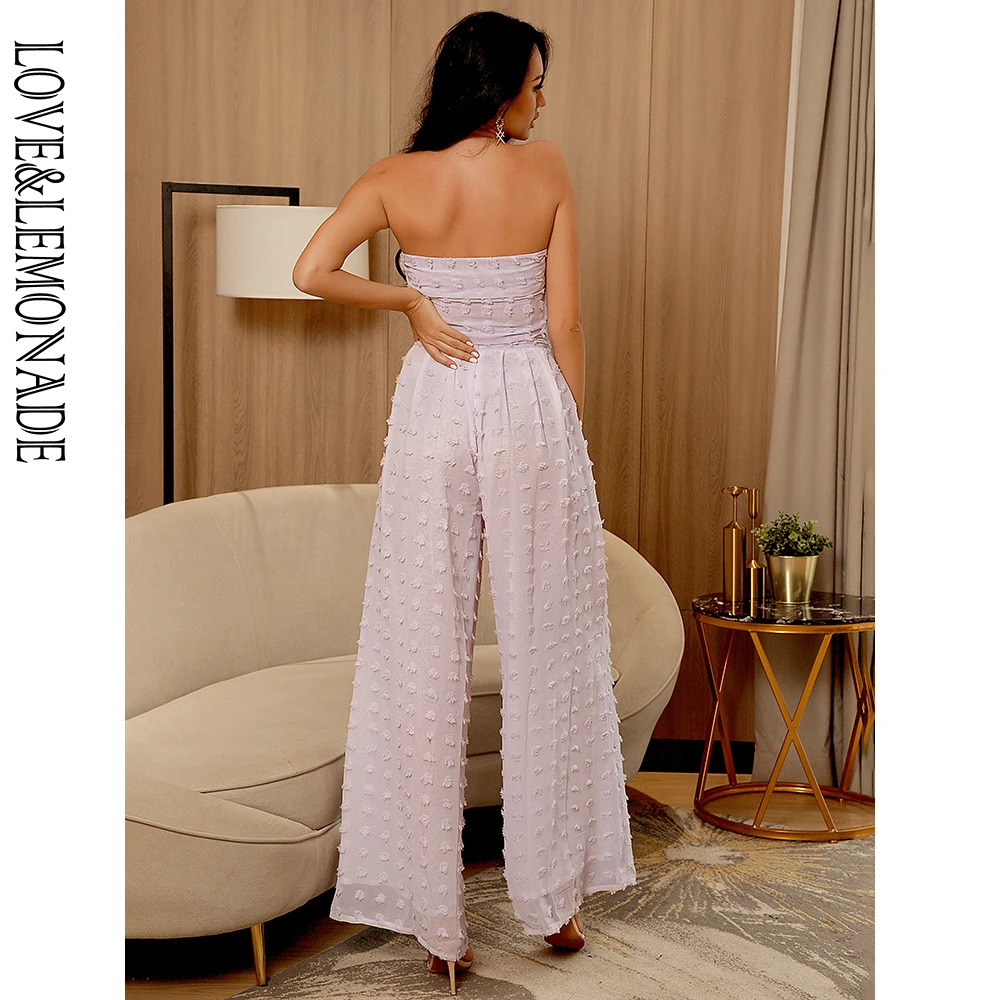LOVE&LEMONADE Sexy Tube Top Changeable Lace High Waist Light Purple Polka Dot Chiffon Two-Pieces Set LM6473-9
LOVE&LEMONADE Sexy Tube Top Changeable Lace High Waist Light Purple Polka Dot Chiffon Two-Pieces Set LM6473-9