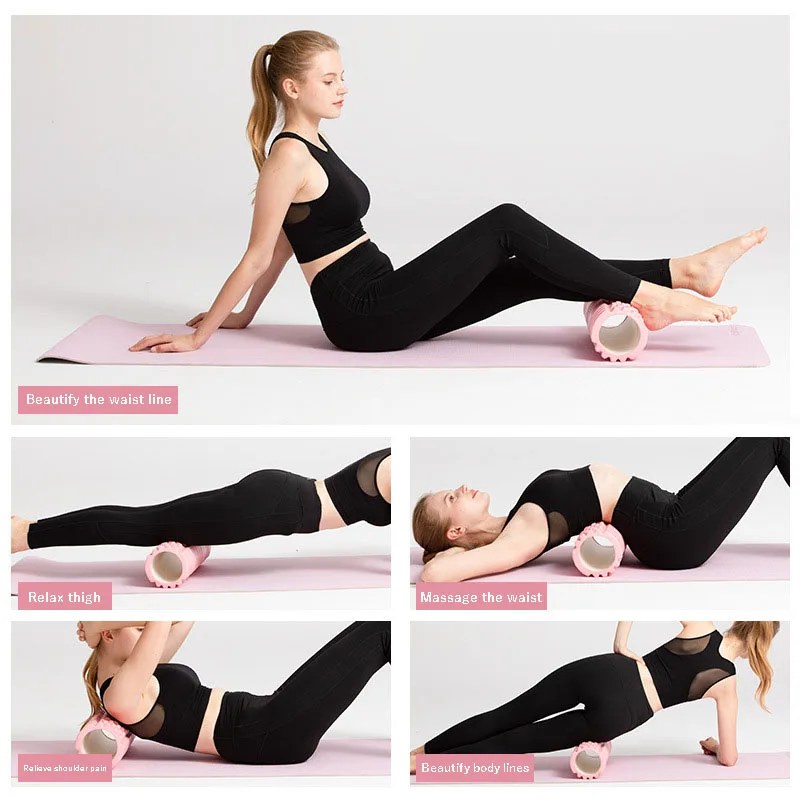Eva Muscle Relaxation Foam Roller Sports Fitness Hollow Yoga Column Massage Roller Mace Workout Yoga Wheel Gym Sports
Eva Muscle Relaxation Foam Roller Sports Fitness Hollow Yoga Column Massage Roller Mace Workout Yoga Wheel Gym Sports