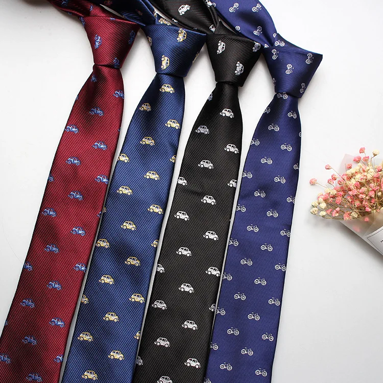 Linbaiway Cartoon Polyester Neck Ties for Men's Wedding Dress Tie Slim Skinny Cravate Business Corbatas Polyester Neckties
Linbaiway Cartoon Polyester Neck Ties for Men's Wedding Dress Tie Slim Skinny Cravate Business Corbatas Polyester Neckties
