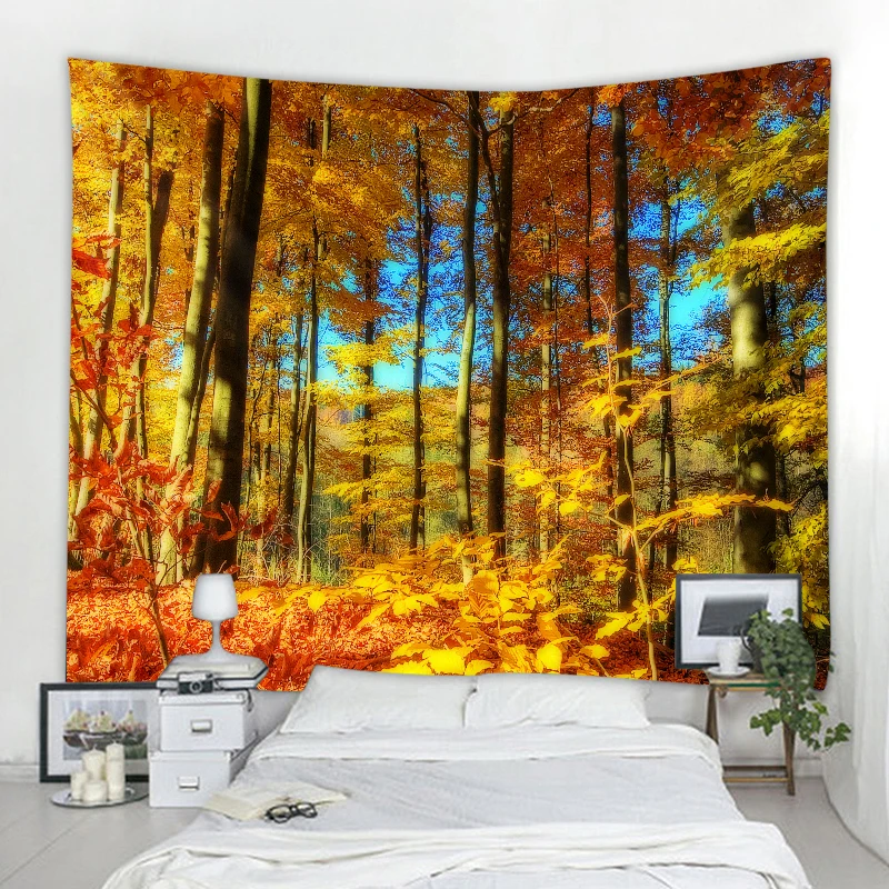 Nordic Landscape Tapestry Sunshine Woods Decoration Tapestry Tapestry Art Deco Blanket Curtains Hanging in the Bedroom at Home
Nordic Landscape Tapestry Sunshine Woods Decoration Tapestry Tapestry Art Deco Blanket Curtains Hanging in the Bedroom at Home