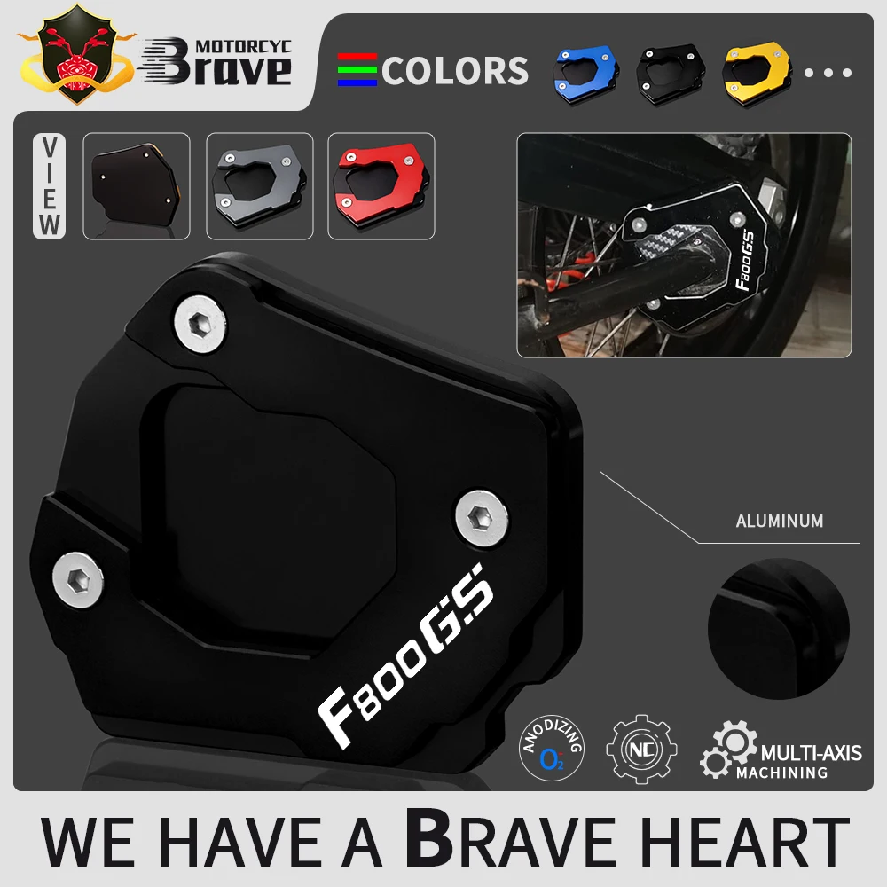 Motorcycle Side Stand Enlarge Plate Kickstand Extension For BMW F800GS 2012 - 2021 2020 2019 2018 F 800 GS Low suspension F800
Motorcycle Side Stand Enlarge Plate Kickstand Extension For BMW F800GS 2012 - 2021 2020 2019 2018 F 800 GS Low suspension F800