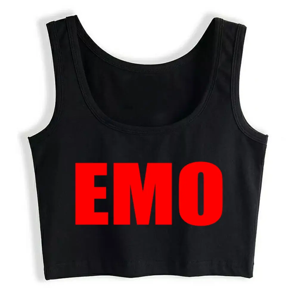 Crop Top Emo Casual Inscriptions Print Sexy Streetwear Y2k Tops Womens Tops blusas mujer de moda 2021 verano Gym Tank Top Women
Crop Top Emo Casual Inscriptions Print Sexy Streetwear Y2k Tops Womens Tops blusas mujer de moda 2021 verano Gym Tank Top Women