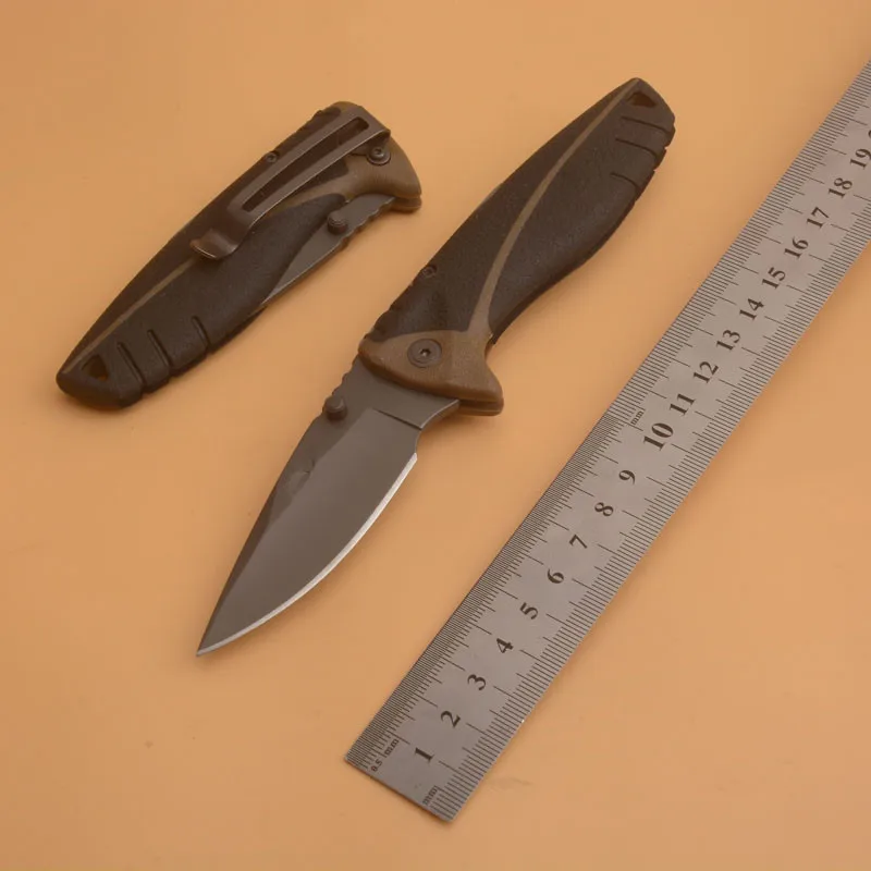 GB Titanium Tactical Folding Knife Rubber Handle Outdoor Camping Hunting Survival Pocket Utility EDC Tools Rescue Knifes
GB Titanium Tactical Folding Knife Rubber Handle Outdoor Camping Hunting Survival Pocket Utility EDC Tools Rescue Knifes