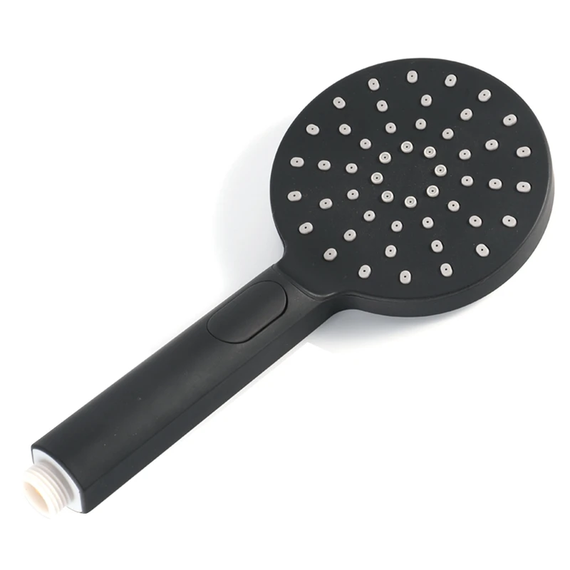 Black Hand Held Shower Head Wall Mounted Shower Bathroom Household Round ABS Shower Head 3 Function
Black Hand Held Shower Head Wall Mounted Shower Bathroom Household Round ABS Shower Head 3 Function