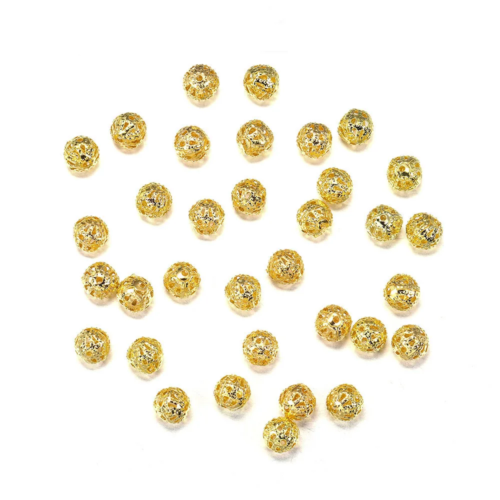 50-200Pcs 4 6 8 10mm Hollow Positioning Bead Alloy Spacer Beads For DIY Jewelry Making Bracelets Necklace Accessories Supplies
50-200Pcs 4 6 8 10mm Hollow Positioning Bead Alloy Spacer Beads For DIY Jewelry Making Bracelets Necklace Accessories Supplies