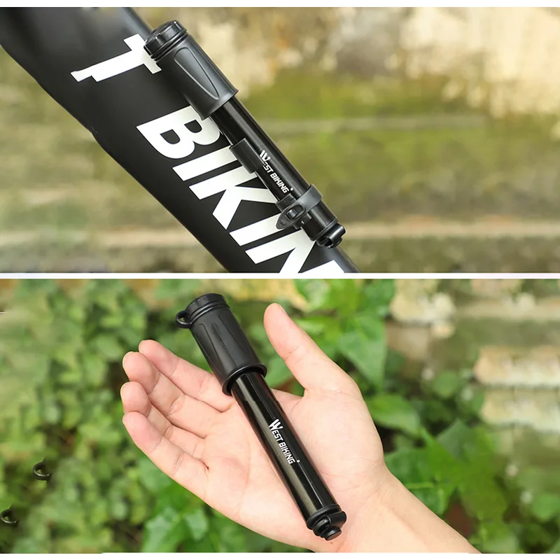 100PSI Aluminium Alloy Pump High Pressure MTB Mountain Road Bike Portable Hand Pump Bicycle Basketball Ball Tire Inflator
100PSI Aluminium Alloy Pump High Pressure MTB Mountain Road Bike Portable Hand Pump Bicycle Basketball Ball Tire Inflator