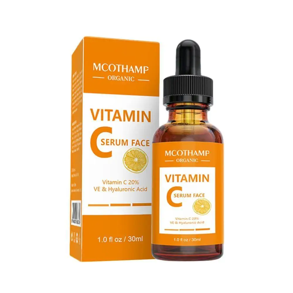 30ML Pure Vitamin C Serum Liquid Freckle Removal Acne Scars Hyaluronic Acid Vc Face Serum Fade Dark Spot
30ML Pure Vitamin C Serum Liquid Freckle Removal Acne Scars Hyaluronic Acid Vc Face Serum Fade Dark Spot