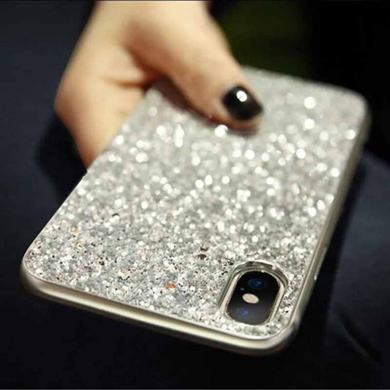 Bling Glitter Soft TPU Case For Huawei P30 Lite P20 Honor 20 Pro 20i 10i 8A 8SY5 Y6 Y9 Prime 2019 Mate 30 Sequins Cover | Мобильные