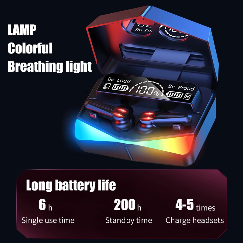 E-sports Game True Wireless Bluetooth-compatible Headphones Eat Chicken Low-latency In-ear Sports 5.1 Wireless Headphones New
E-sports Game True Wireless Bluetooth-compatible Headphones Eat Chicken Low-latency In-ear Sports 5.1 Wireless Headphones New