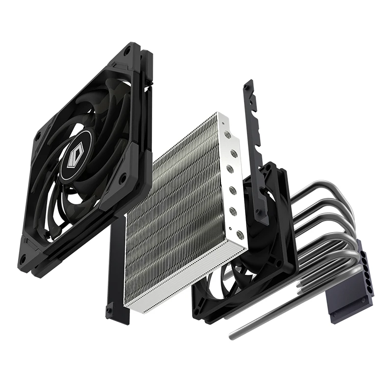 ID cooling IS6k Cooling Fan 64mm Height Low Profile CPU Cooler For ITX A4 Case Slim Chassis AM4 LGA1200 1150 1151 IS-6k | Компьютеры и