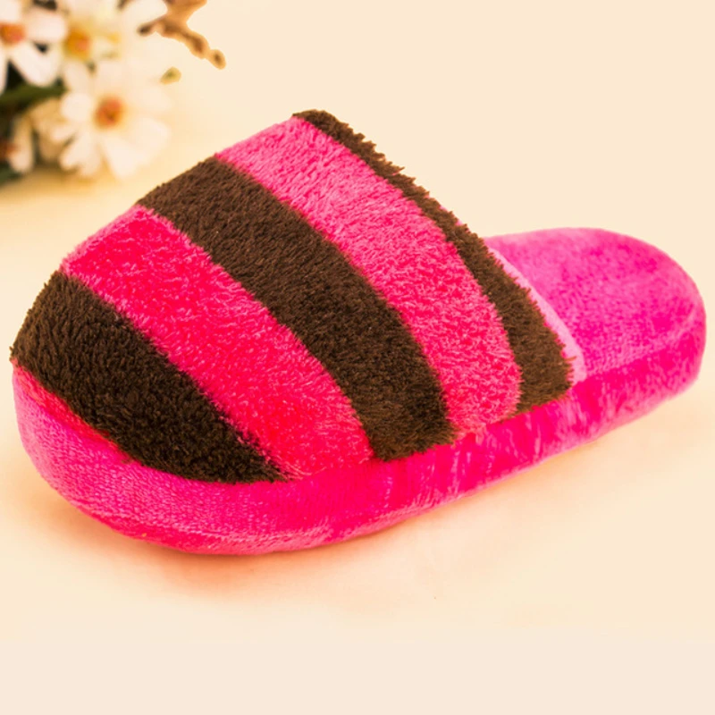 Striped Pet Plush Slippers Puppies Vocal Toys Slippers Pet Molars Bite-resistant Toys Pets Accessories Supplies pop it
Striped Pet Plush Slippers Puppies Vocal Toys Slippers Pet Molars Bite-resistant Toys Pets Accessories Supplies pop it