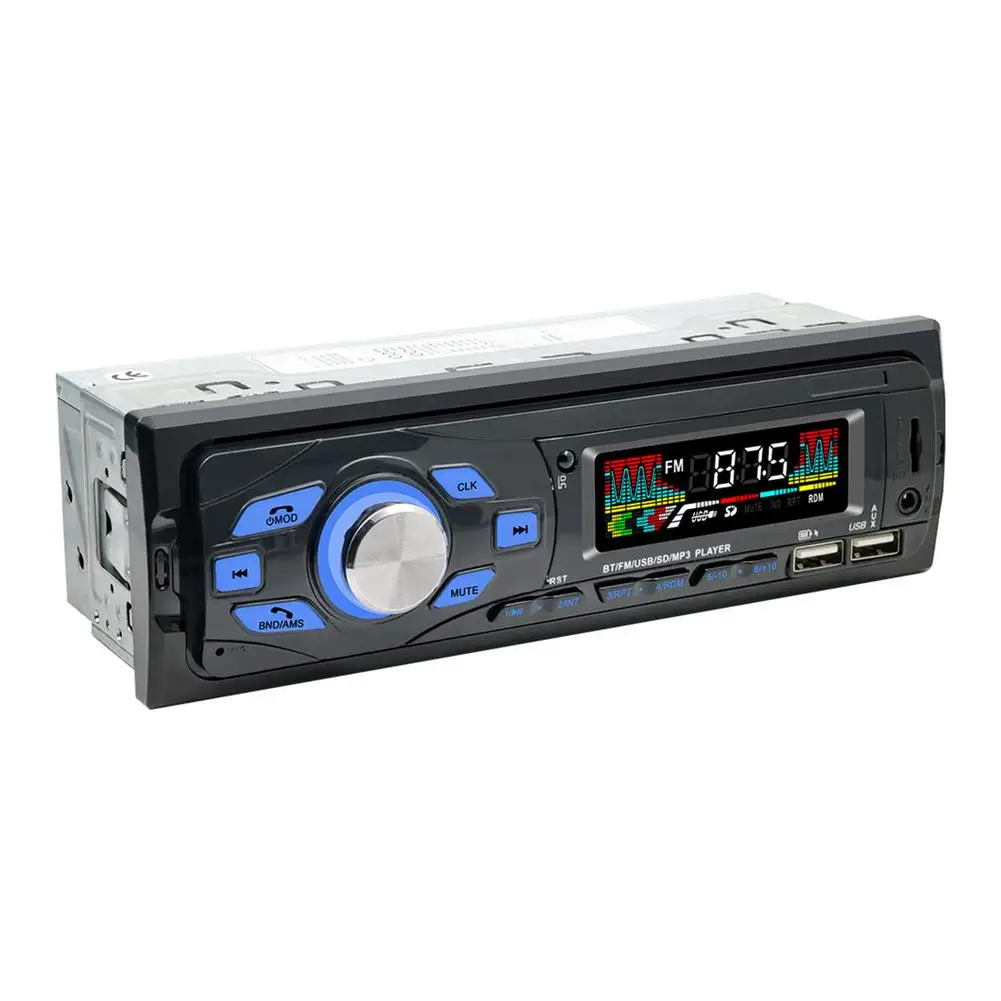 

Stereo Receiver 1 Din In-Dash Car Radios 12V Bluetooth Autoradio MP3 Player Radio Cassette Recorder Remote Control Autoradio