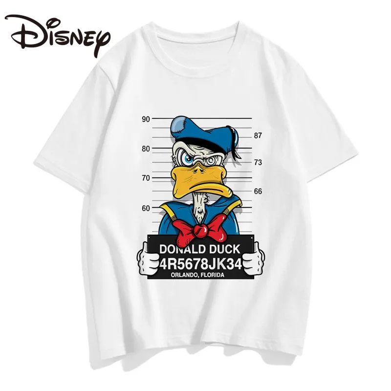 Disney women cartoon T-shirt with Donald Duck and Mickey Minnie printed on it Youthful vitality Tees woman tshirts
Disney women cartoon T-shirt with Donald Duck and Mickey Minnie printed on it Youthful vitality Tees woman tshirts