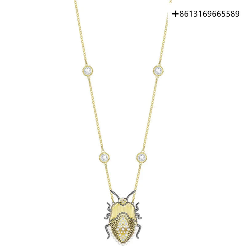 

HERO High Quality Original Copy 1:1SWA Insect Necklace Logo Gift Preferred Free Package Manufacturers Wholesale
