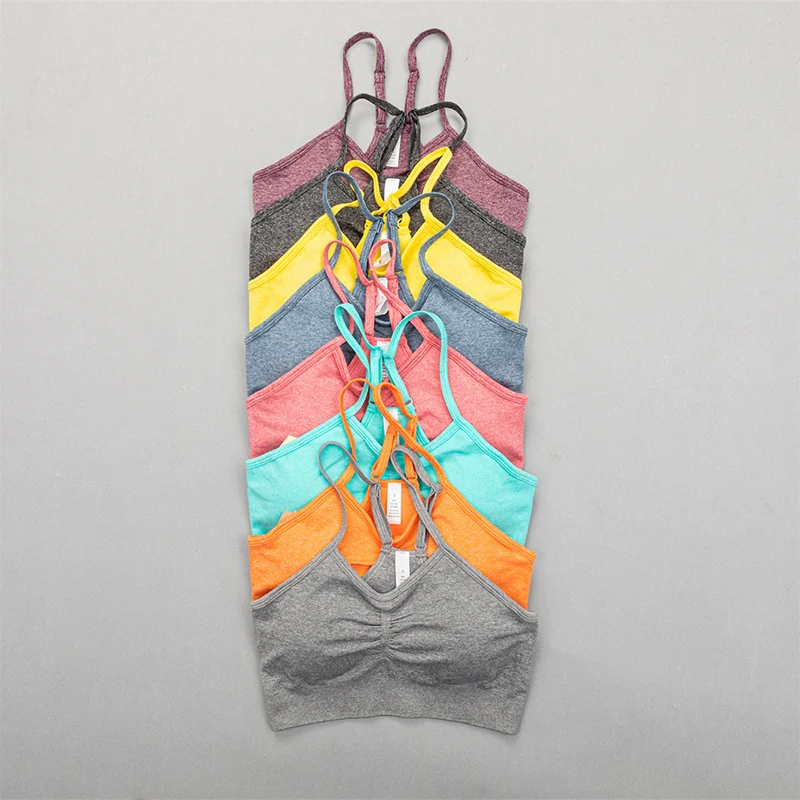 8 Colors Women Seamless Fitness Sport Bra Running Workout Yoga Bra Female Sports Workout GYM Clothing Top Sportswear
8 Colors Women Seamless Fitness Sport Bra Running Workout Yoga Bra Female Sports Workout GYM Clothing Top Sportswear
