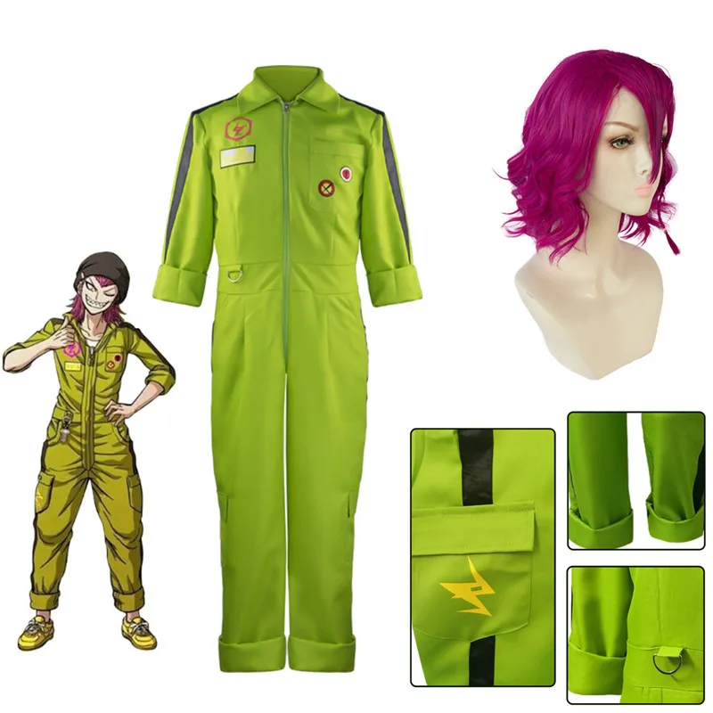 Super Danganronpa 2 Kazuichi Souda Cosplay Costume Full Set Men Women Jumpsuit Halloween Anime Clothes
Super Danganronpa 2 Kazuichi Souda Cosplay Costume Full Set Men Women Jumpsuit Halloween Anime Clothes