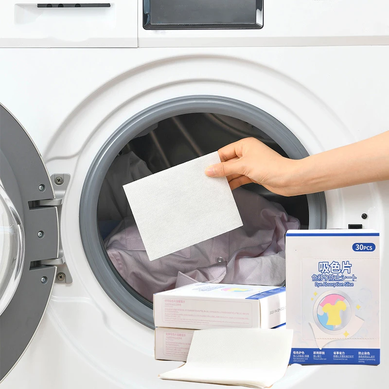 30Pcs Anti-Staining Clothes Laundry Paper Anti-String Mixing Color Absorption Film Washing Machine Laundry Tablets Home Cleaning
30Pcs Anti-Staining Clothes Laundry Paper Anti-String Mixing Color Absorption Film Washing Machine Laundry Tablets Home Cleaning