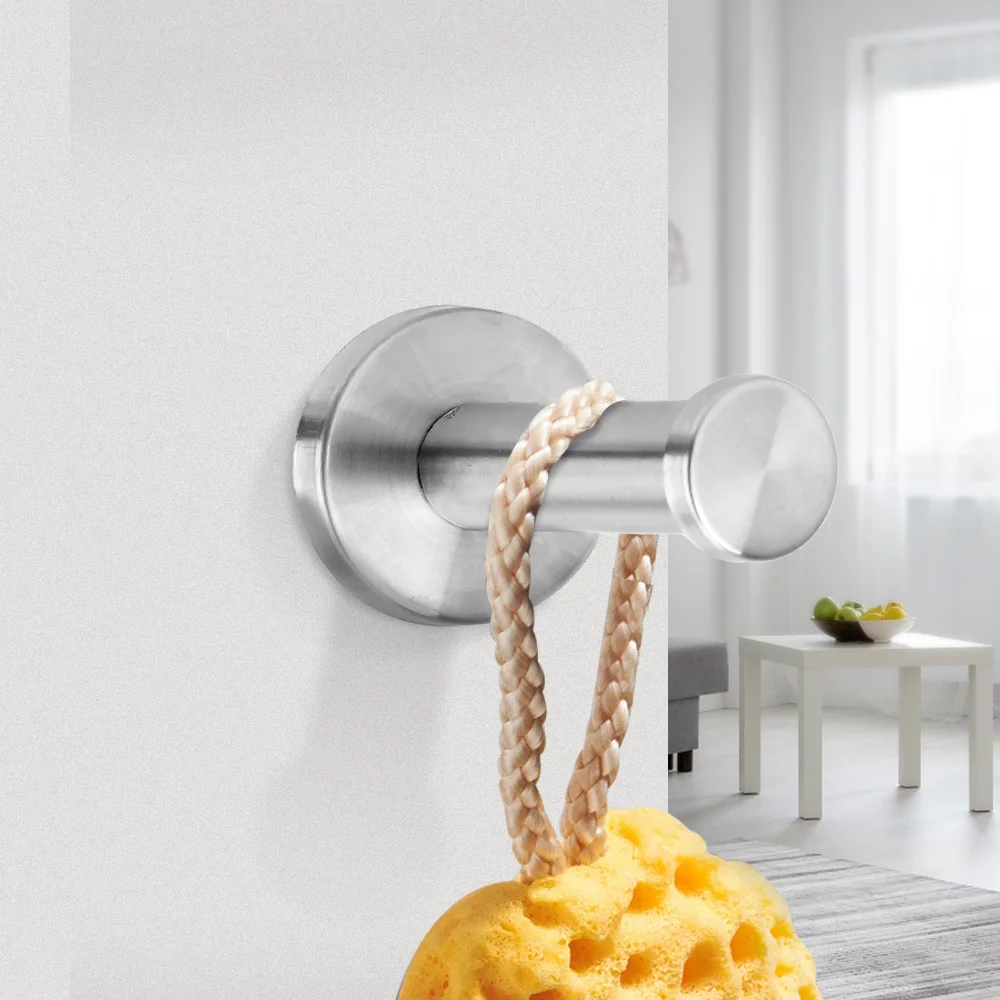 Bathroom Door Hanger Hook for Towels Bag Stainless Steel Coat Hanger with Screws Round Tube Clothes Robe Hooks
Bathroom Door Hanger Hook for Towels Bag Stainless Steel Coat Hanger with Screws Round Tube Clothes Robe Hooks