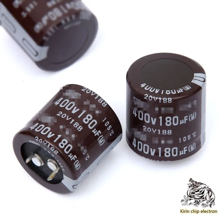 8PCS/LOT 400V 180UF 30*30 Chemical KMM series high voltage electrolytic capacitor volume 30X30mm 
8PCS/LOT 400V 180UF 30*30 Chemical KMM series high voltage electrolytic capacitor volume 30X30mm