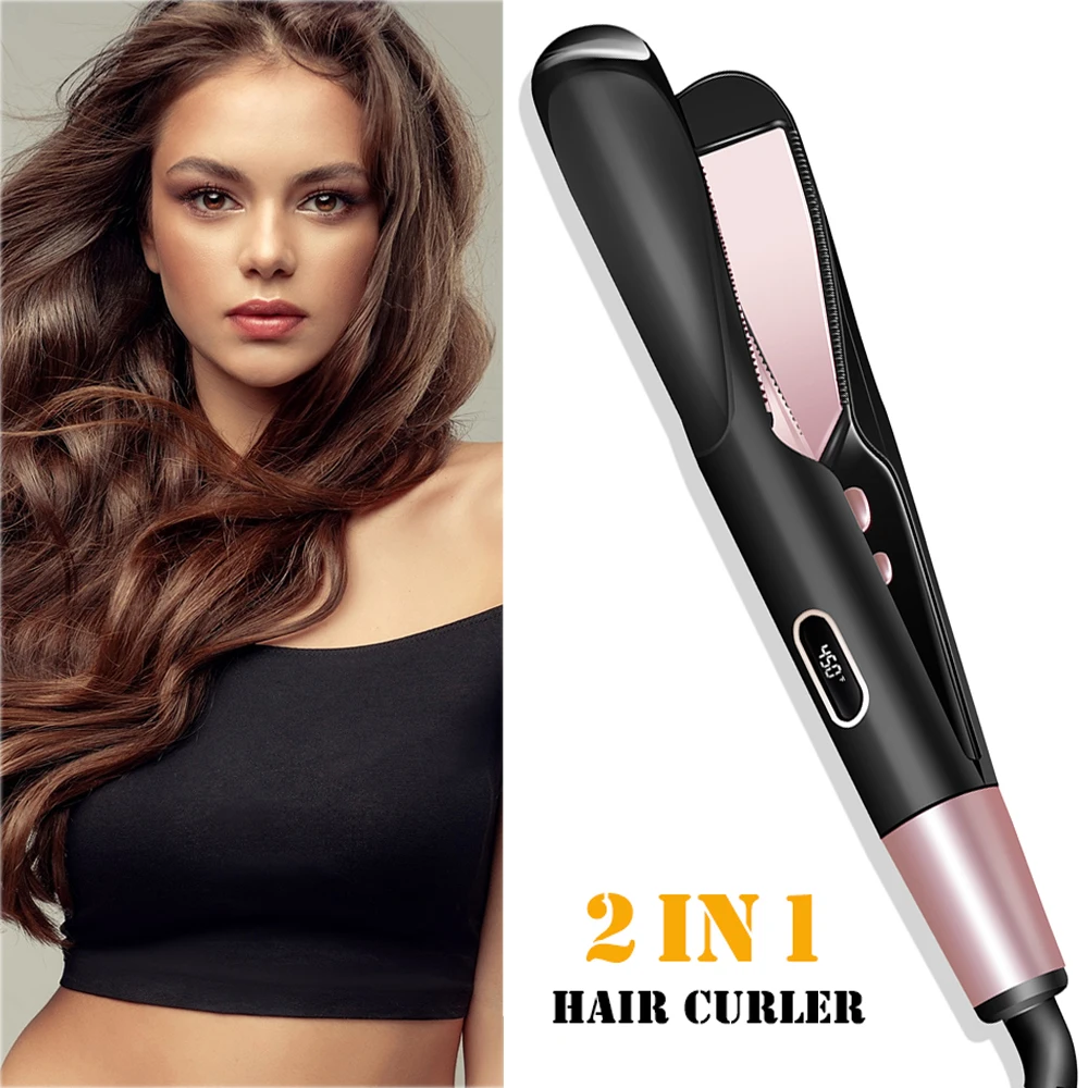 Beach Wave Hair Waver Hair Curler Twist Curling Iron Tongs Professinal Flat Iron Hair Straightener Ceramic Hair Straight Styler
Beach Wave Hair Waver Hair Curler Twist Curling Iron Tongs Professinal Flat Iron Hair Straightener Ceramic Hair Straight Styler