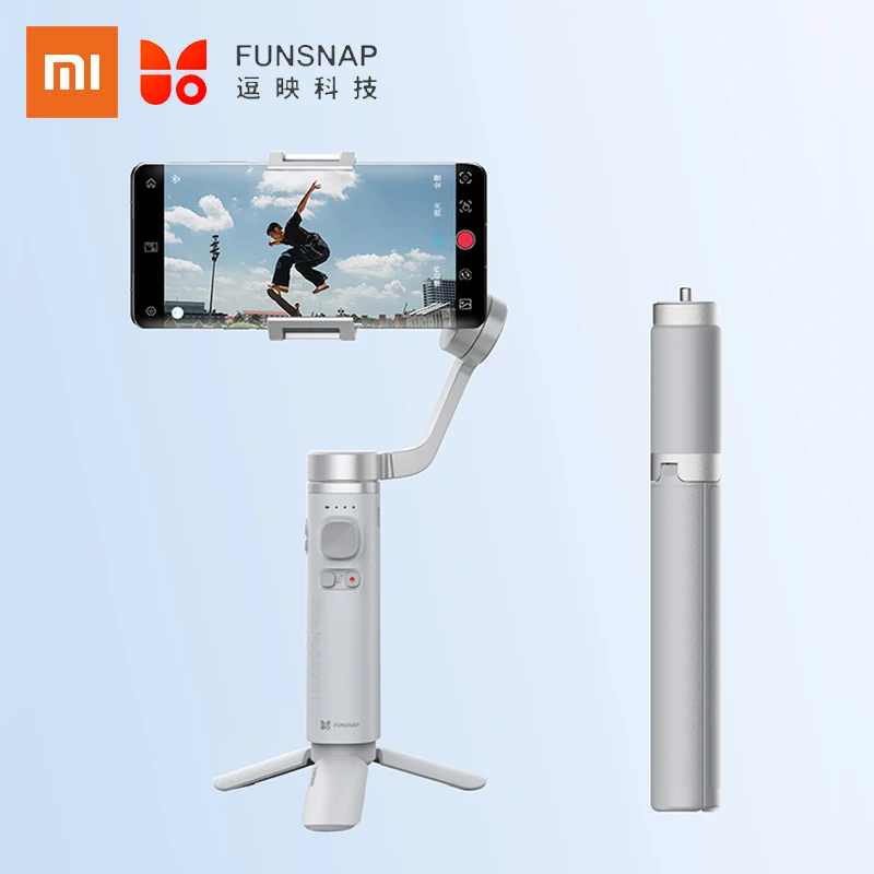 Xiaomi Capture Smartphone Gimbal 3-Axis Foldable Handheld Stabilizer For iPhone Metal Selfie Stick Zoom Focus Control Vlog Live
Xiaomi Capture Smartphone Gimbal 3-Axis Foldable Handheld Stabilizer For iPhone Metal Selfie Stick Zoom Focus Control Vlog Live