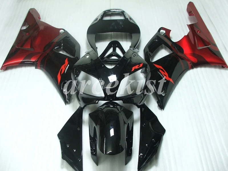 4 подарки Новый ABS полный обтекатель комплект подходит для YAMAHA YZF-R1 R1 1998 1999 98 99 Кузов Набор черный красный
4 подарки Новый ABS полный обтекатель комплект подходит для YAMAHA YZF-R1 R1 1998 1999 98 99 Кузов Набор черный красный