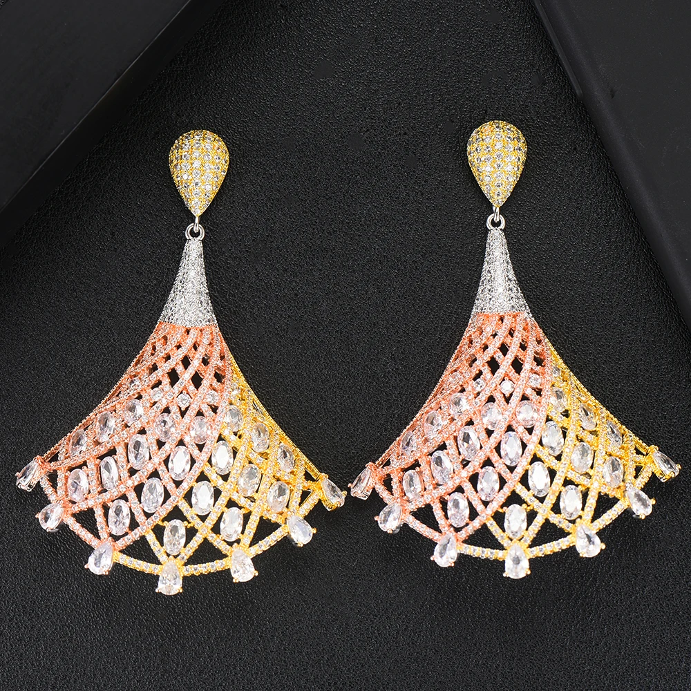 LARRAURI Exclusive Gorgeous Luxury Full Shiny Drop Earrings For Women Charm Gift Jewelry boucle d'oreille femme 2019
LARRAURI Exclusive Gorgeous Luxury Full Shiny Drop Earrings For Women Charm Gift Jewelry boucle d'oreille femme 2019