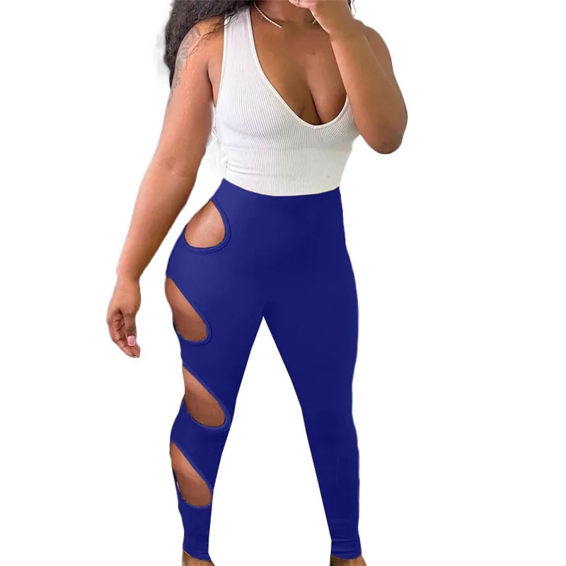 YEYA Women Jumpsuit Sleeveless O-neck Elastic Sheath Hollow Out Hole Full Length Skinny Knitted Jumpsuits Female Summer Outfits 
YEYA Women Jumpsuit Sleeveless O-neck Elastic Sheath Hollow Out Hole Full Length Skinny Knitted Jumpsuits Female Summer Outfits