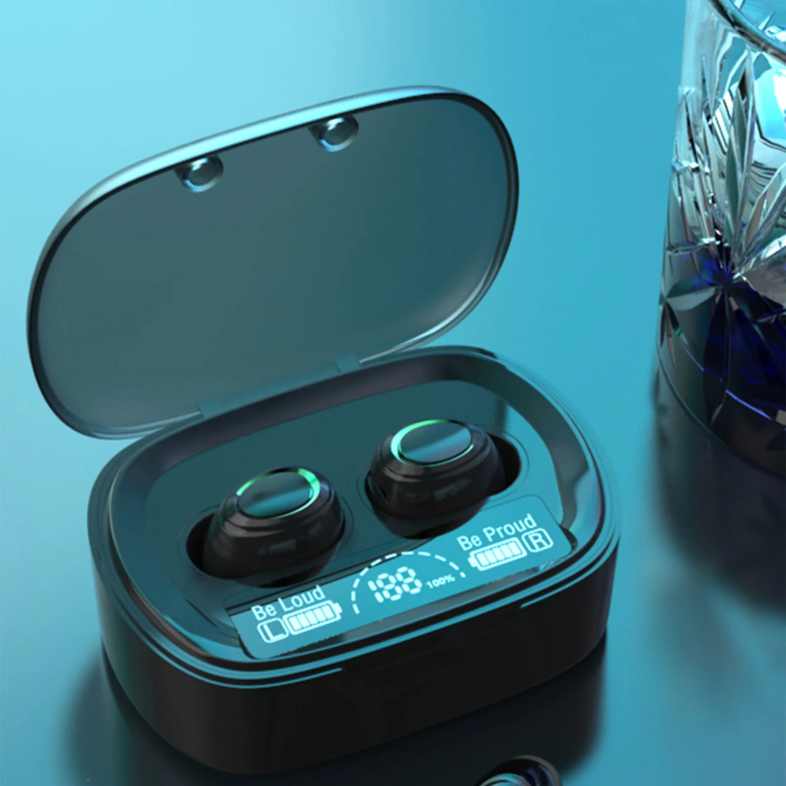 MD06-TWS Bluetooth Headset Wireless Earphone Waterproof Sport Headphone HIFI Sound 1200mah Cabin BT5.1 Deep Bass Bluetooth 5.1
MD06-TWS Bluetooth Headset Wireless Earphone Waterproof Sport Headphone HIFI Sound 1200mah Cabin BT5.1 Deep Bass Bluetooth 5.1
