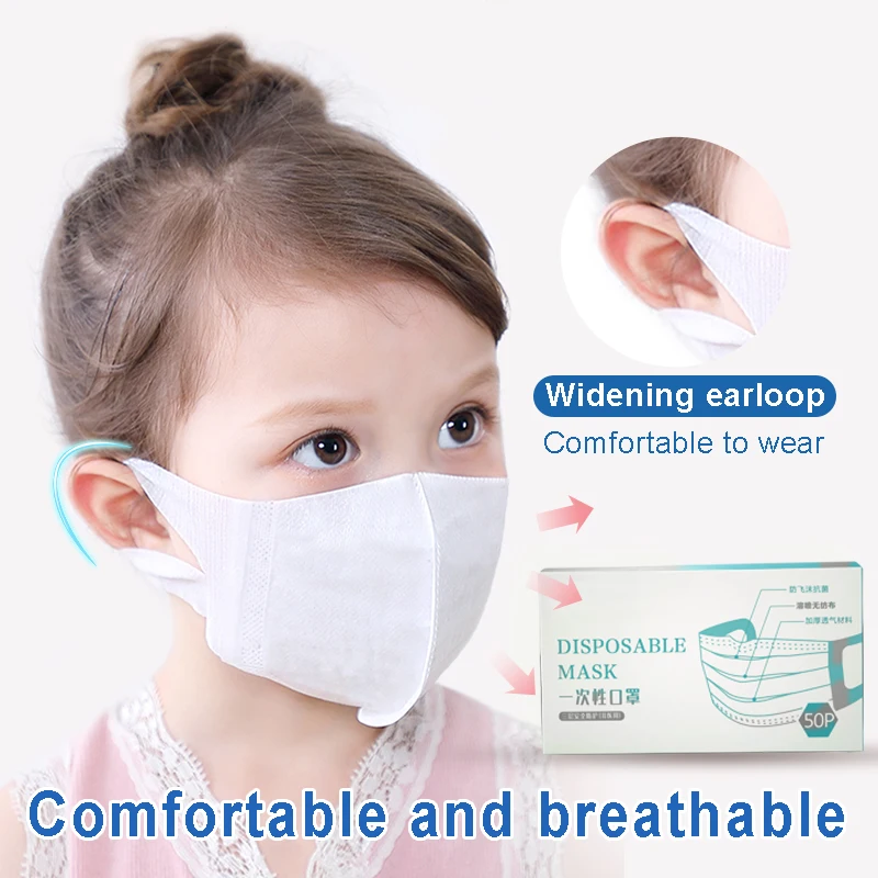 50Pcs/1Box Profession Child Mask Kid Mask 3 Layer Anti-dust Disposable Mask Child Boy Girl Unisex Mask Health Care Fast Shipping
50Pcs/1Box Profession Child Mask Kid Mask 3 Layer Anti-dust Disposable Mask Child Boy Girl Unisex Mask Health Care Fast Shipping