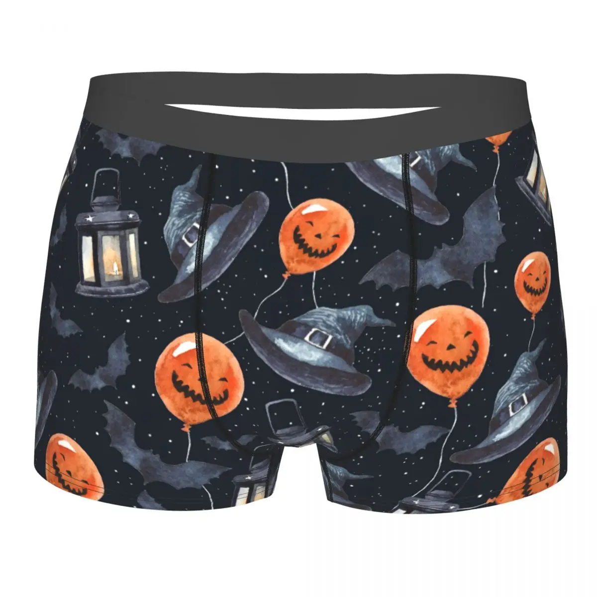 Halloween Pumpkin Balloons Spooky Underwear Funny Pouch Trenky Polyester Trunk Custom Funny Boy Boxer Brief
Halloween Pumpkin Balloons Spooky Underwear Funny Pouch Trenky Polyester Trunk Custom Funny Boy Boxer Brief