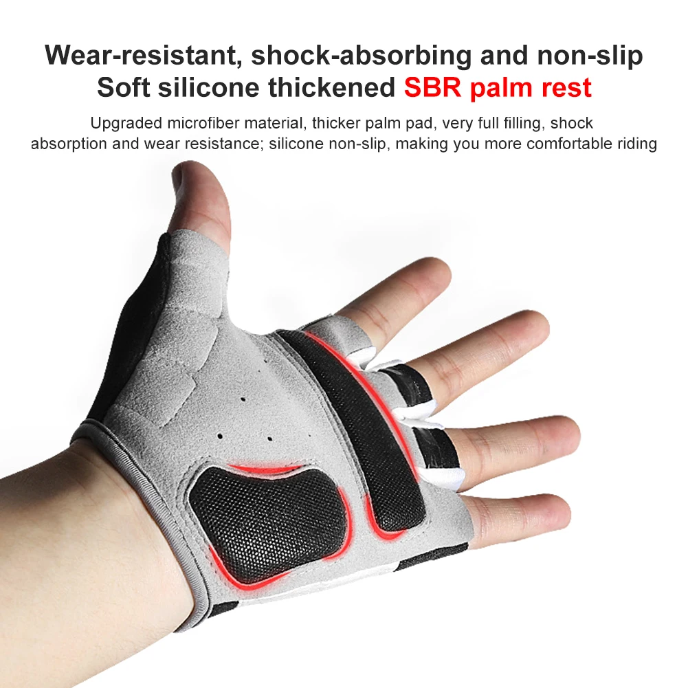 Half Finger Cycling Bike Gloves Shockproof Thicken Pad Cycling Gloves for Sport Hiking MTB Motorcycle Bike Gloves
Half Finger Cycling Bike Gloves Shockproof Thicken Pad Cycling Gloves for Sport Hiking MTB Motorcycle Bike Gloves