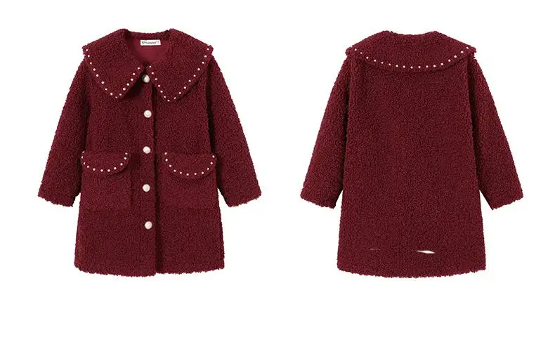 Winter Toddlers Girls Mid Long Jackets Peter Pan Collar Coats With Pockets Outdoor Fashion Warm Thick Windbreakers Snowsuit
Winter Toddlers Girls Mid Long Jackets Peter Pan Collar Coats With Pockets Outdoor Fashion Warm Thick Windbreakers Snowsuit