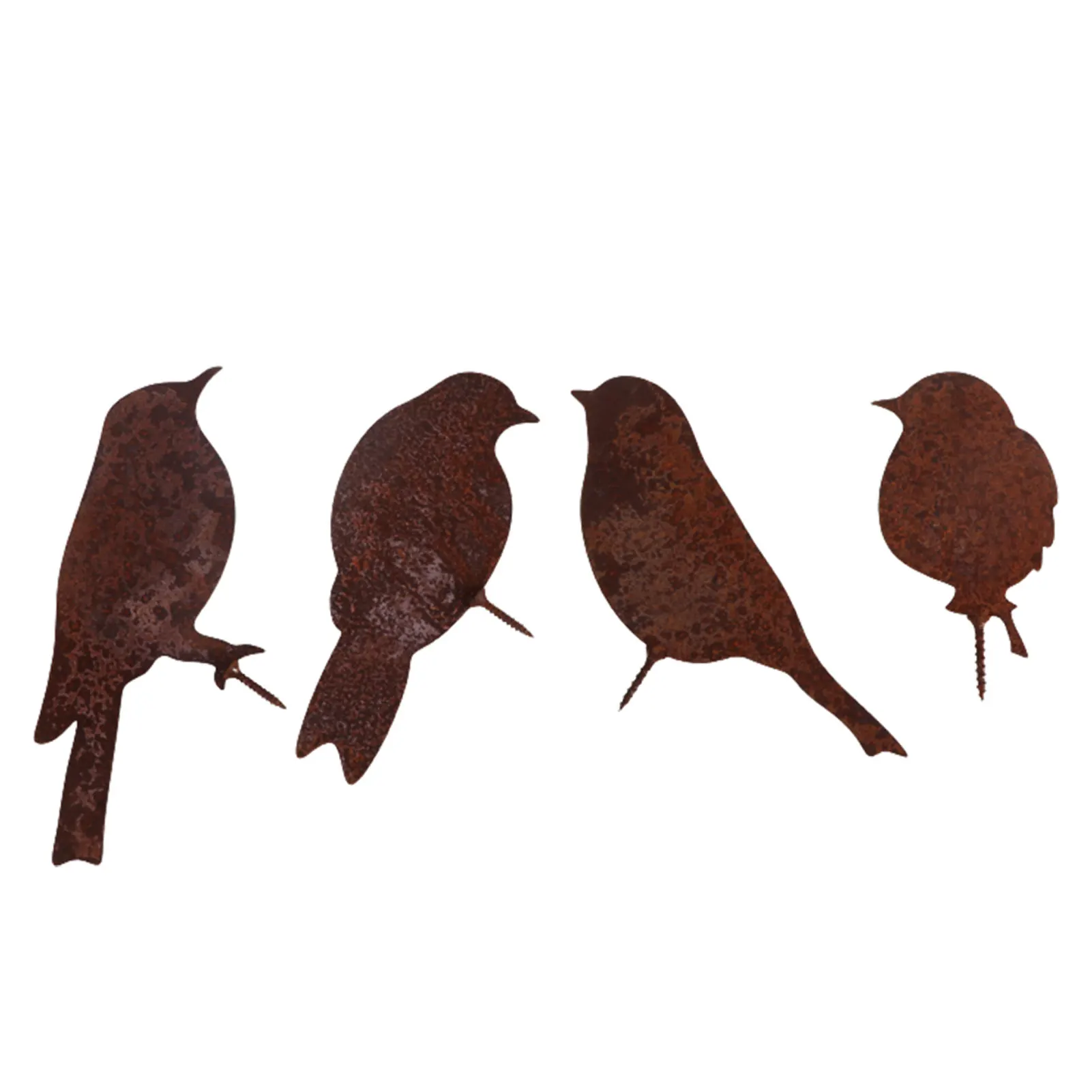 4pcs/set Metal Bird With Screw Sculpture Balcony Outdoor Easy Install Home Lifelike Animal Tree Art Garden Decor Waterproof Gift 
4pcs/set Metal Bird With Screw Sculpture Balcony Outdoor Easy Install Home Lifelike Animal Tree Art Garden Decor Waterproof Gift