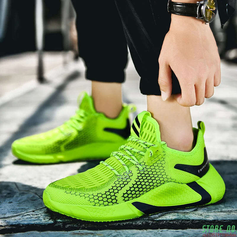 New Stlylish Mesh Man Sneakers Breathable Running Shoes For Men Adult Super Light Sport Shoes Jogging Fitness Shoes
New Stlylish Mesh Man Sneakers Breathable Running Shoes For Men Adult Super Light Sport Shoes Jogging Fitness Shoes