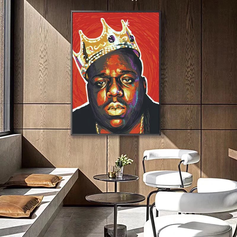 Wall Canvas Art Notorious Big Poster Art Decor Print on Canvas Wall Art Portrait Picture for Living Room Home Decoration
Wall Canvas Art Notorious Big Poster Art Decor Print on Canvas Wall Art Portrait Picture for Living Room Home Decoration