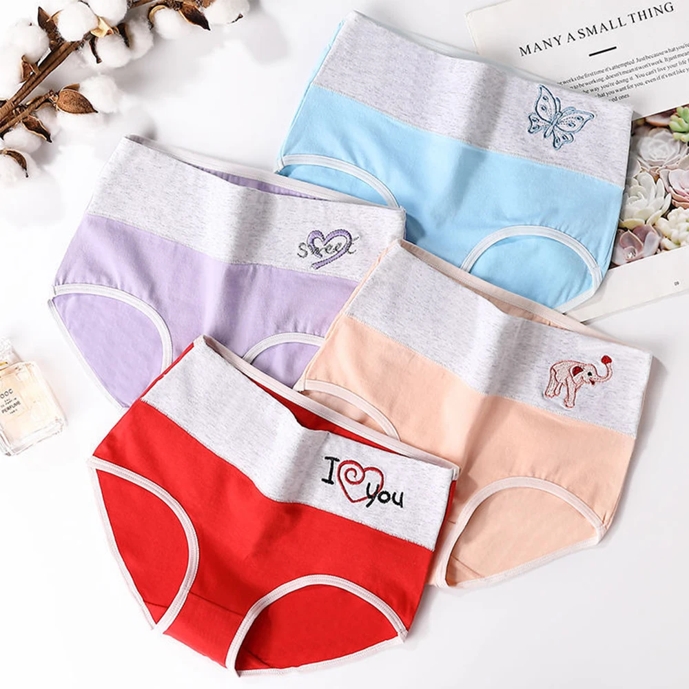 3PCS/lot Women's Panties Contton Ladies Underwear Breathable Seamless High Waist Girls Briefs Cute Lingerie Intimates Dropship 
3PCS/lot Women's Panties Contton Ladies Underwear Breathable Seamless High Waist Girls Briefs Cute Lingerie Intimates Dropship