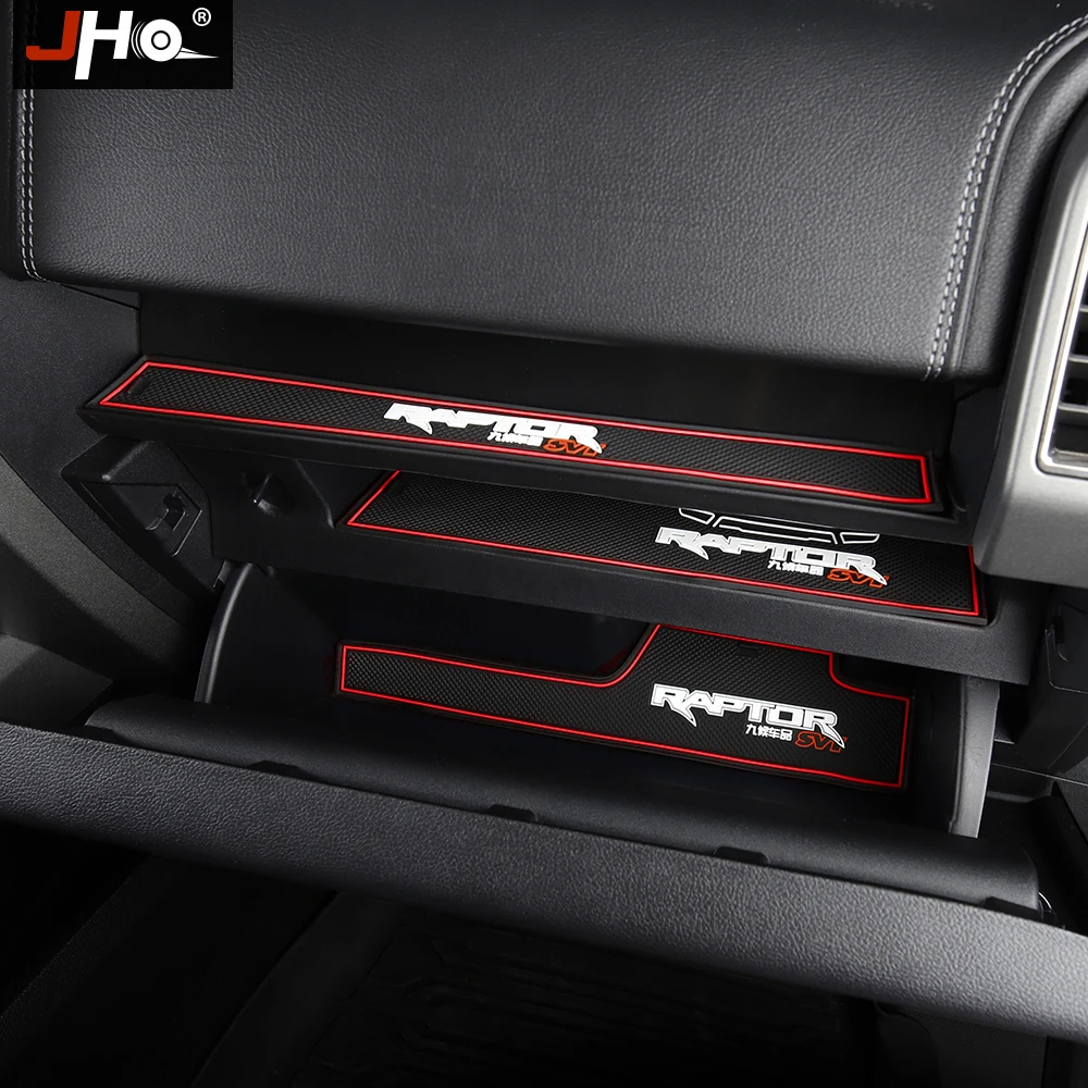 JHO Silicone Slot Pads Cup Holder Pickup Door Groove Mats For Ford F150 2016-2020 4-door Raptor 2019 2017 2018 Truck Accessories
JHO Silicone Slot Pads Cup Holder Pickup Door Groove Mats For Ford F150 2016-2020 4-door Raptor 2019 2017 2018 Truck Accessories