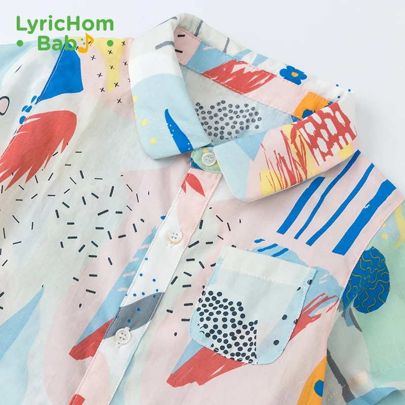 LyricHom Baby Cotton Children shirts printed short Sleeved Toddler Boys Shirts for 1-5year Baby Boys Summer Clothes Tops
LyricHom Baby Cotton Children shirts printed short Sleeved Toddler Boys Shirts for 1-5year Baby Boys Summer Clothes Tops