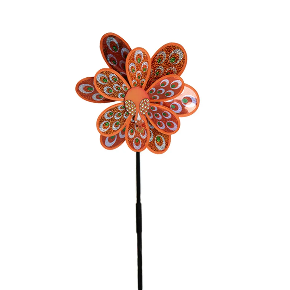 Double Layer Peacockee Sequins Windmill Colorful Wind Spinner Kids Toy Colourful Wind Spinner Home Garden Decor Yard Kids Toy
Double Layer Peacockee Sequins Windmill Colorful Wind Spinner Kids Toy Colourful Wind Spinner Home Garden Decor Yard Kids Toy