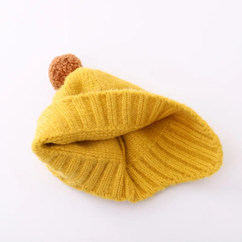 BB-Autumn Winter Kids Cute Wool Ball Candy Color Baby Knitted Hat Korean Baby Warm Woolen Hat Multicolor Hot
BB-Autumn Winter Kids Cute Wool Ball Candy Color Baby Knitted Hat Korean Baby Warm Woolen Hat Multicolor Hot
