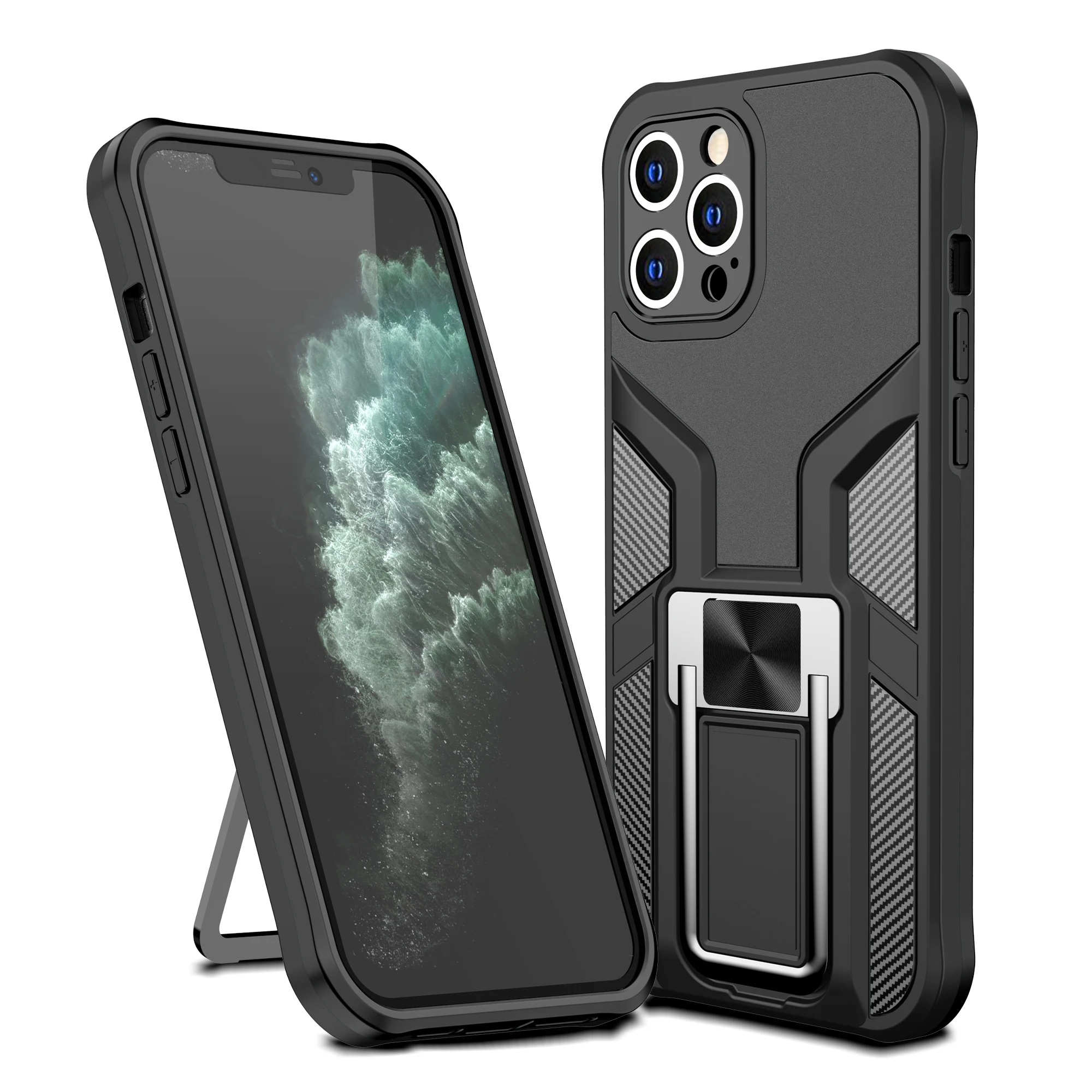 For Iphone 12 Pro Max Mini Shockproof Armor Ring Stand Bumper Case Phone Back Cover For Iphone 12 Mini Sports Cases Cover
For Iphone 12 Pro Max Mini Shockproof Armor Ring Stand Bumper Case Phone Back Cover For Iphone 12 Mini Sports Cases Cover