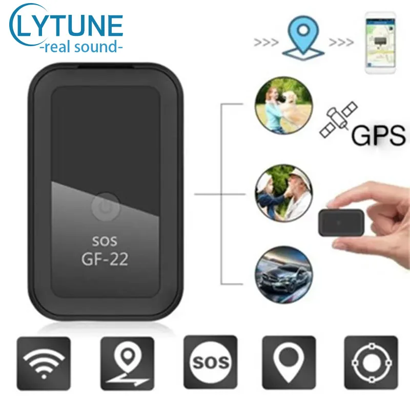 

GF22/GF07 мини автомобильный трекер Магнитный GPS Real Timespy трекинг-локатор устройство Антивор Can Голосовое управление долгий режим ожидания для де...