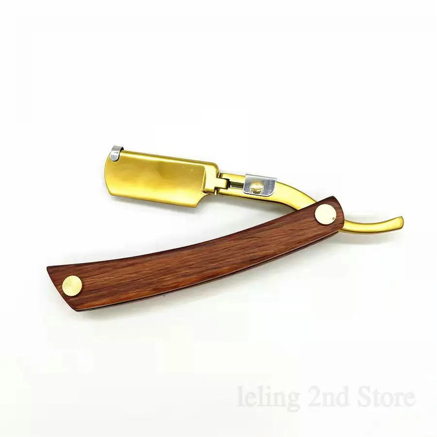 Wooden Professional Manual Shaver Straight Edge Stainless Steel Sharp Barber Razor Folding Shaving Beard Cutter
Wooden Professional Manual Shaver Straight Edge Stainless Steel Sharp Barber Razor Folding Shaving Beard Cutter